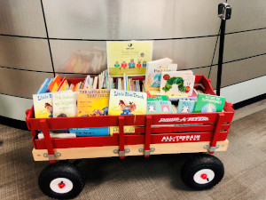 BIG HEART Book Drive display